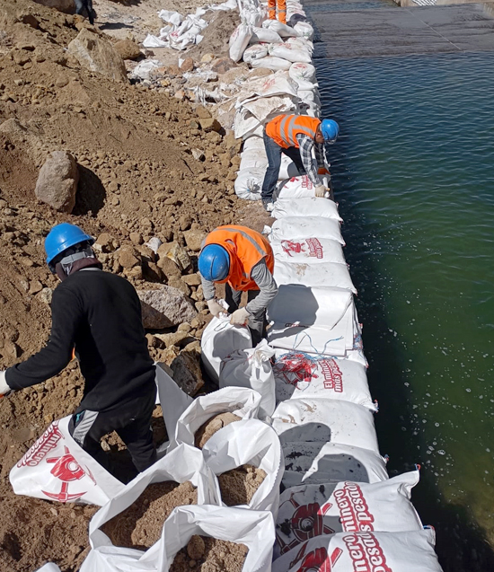 Proyecto de protección de canal en Arequipa